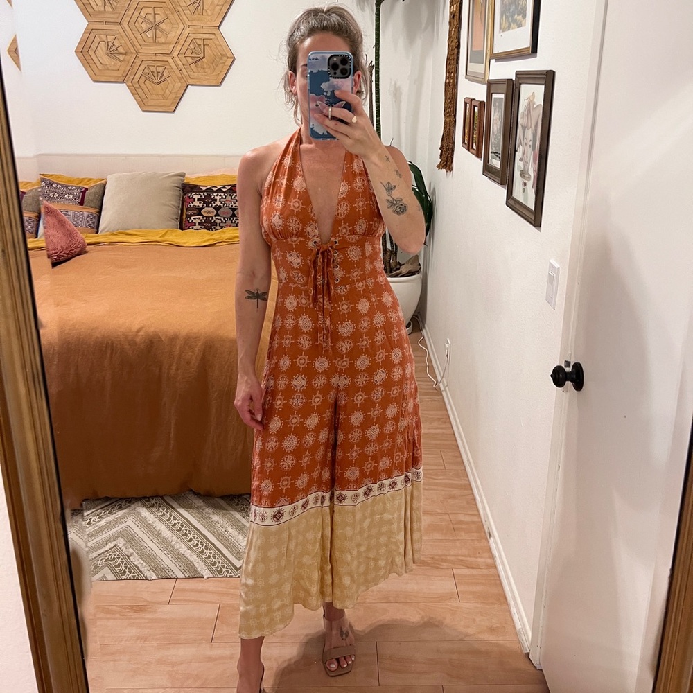 Some days Lovin Halter Jumpsuit